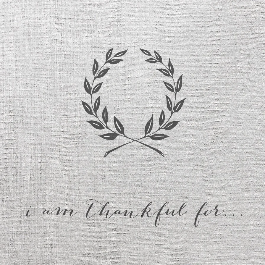 {free} Printable Gratitude Cards for your Thanksgiving Table