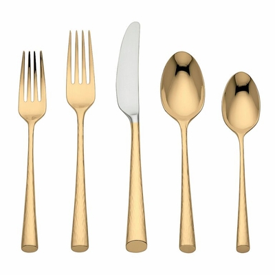 Marchesa Imperial Caviar Gold Flatware