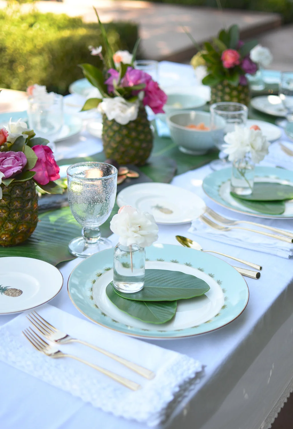 PALMS + PINEAPPLES WITH LENOX