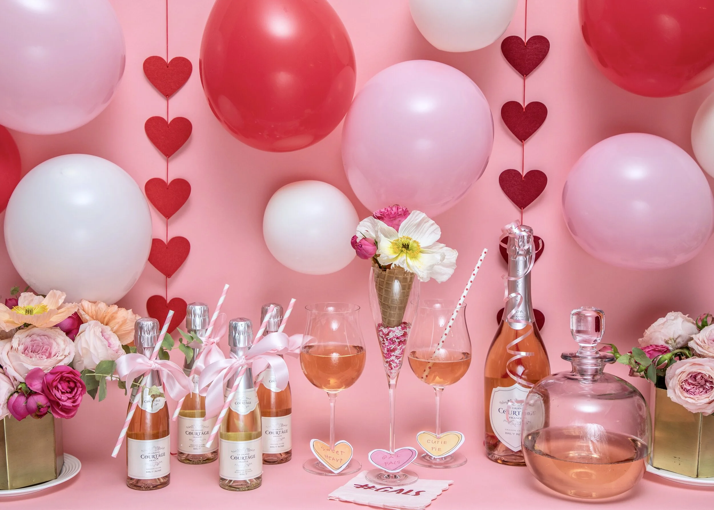 plan a galentine's day party