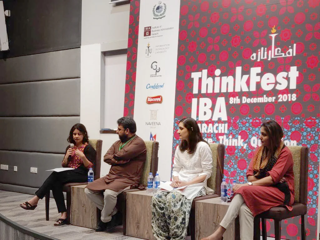 Session at the #IBAThinkfest on urban challenges, moderated by Nida Kirmani. Panelists Marvi Mazhar, Fizzah Syed, Ali Arqam spoke passionately about the injustices being done in the name of ‘development’, which are harming our heritage, the environment and citizens. https://www.thenews.com.pk/print/403505-karachi-s-anti-encroachment-drive-is-ill-conceived-experts