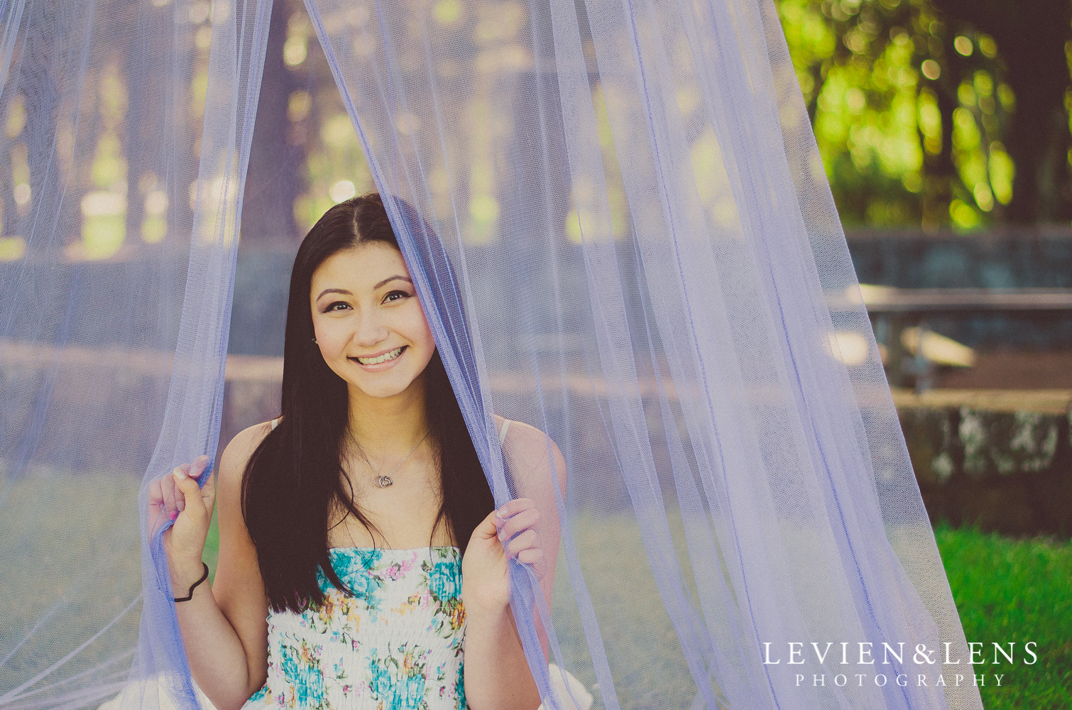 portrait with net