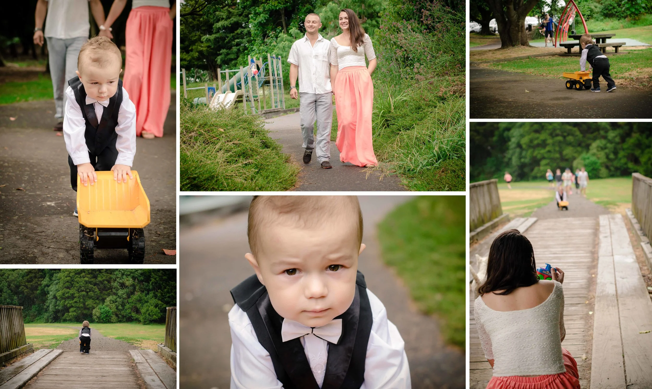 Rainy family session at the park {Kids-children photographer Auckland NZ}