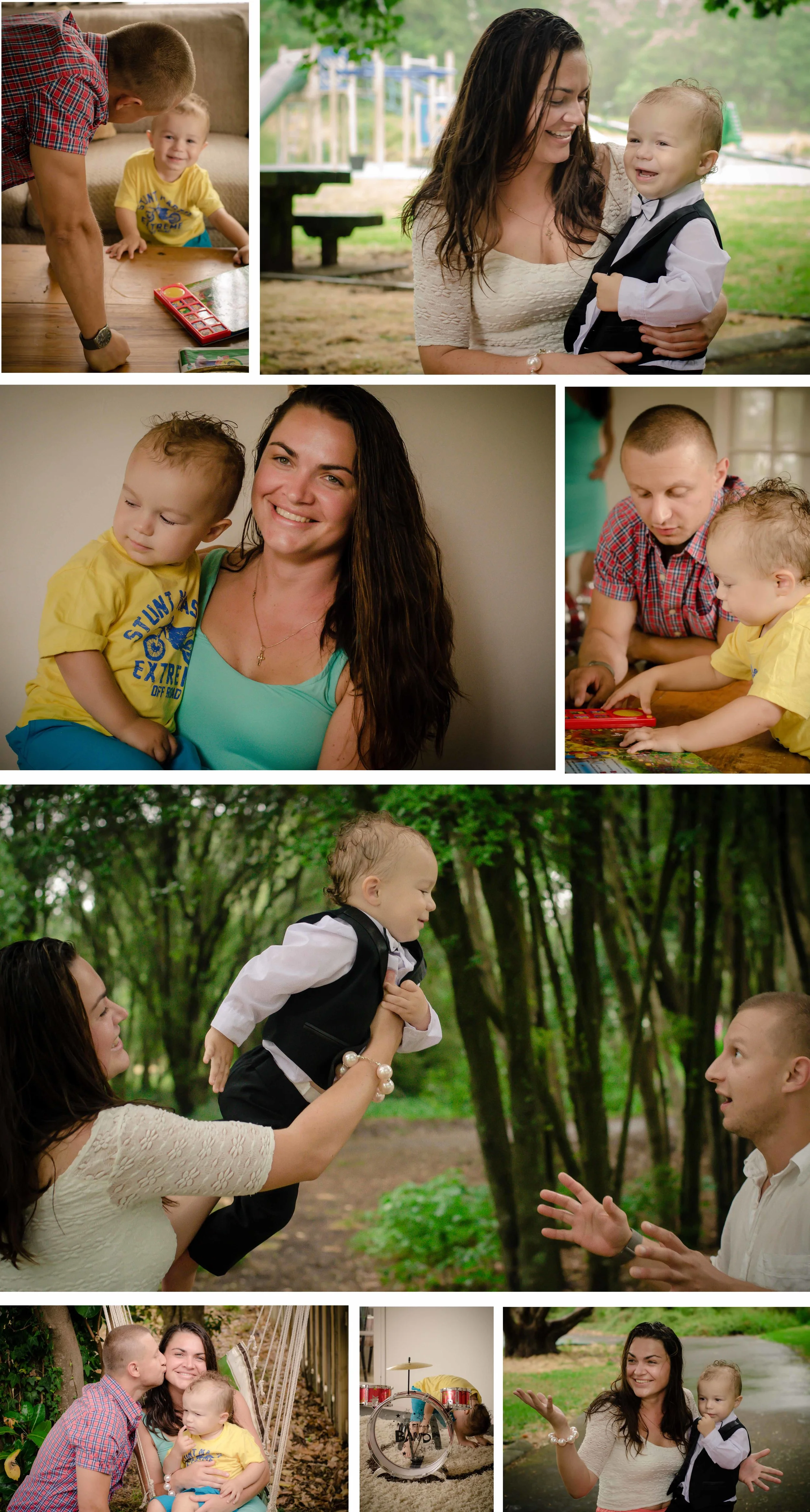 Rainy family session at the park {Kids-children photographer Auckland NZ}