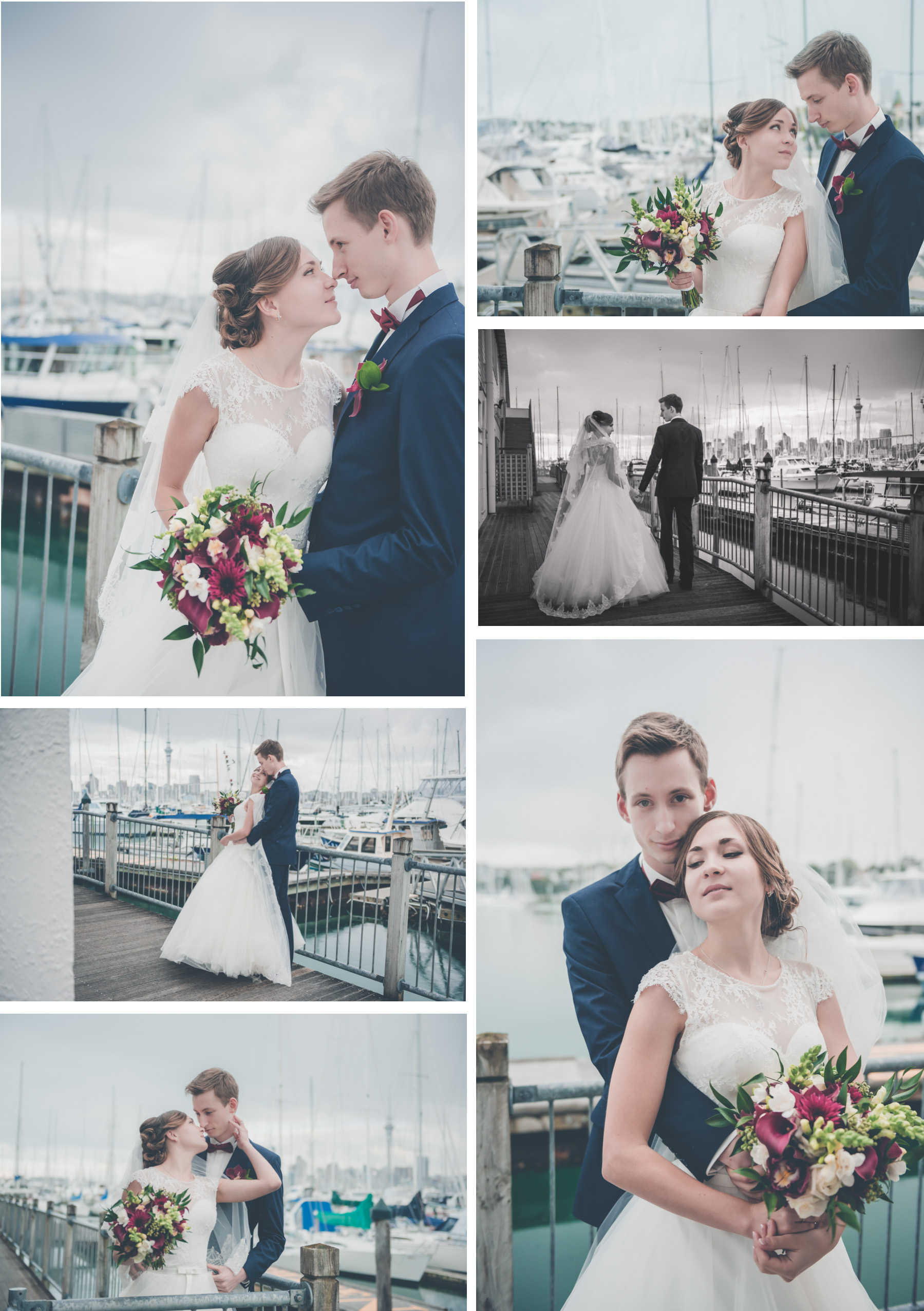 Royal New Zealand Yacht Squadron | Russian Orthodox Church | Auckland wedding photographer