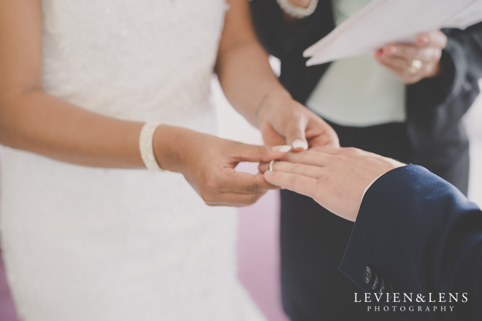 put ring on wedding ceremony {New Zealand wedding photographer}