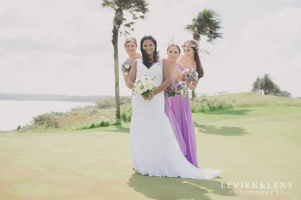 bridal party Formosa Golf Resort {Auckland-Hamilton wedding-engagement-couples photographer}