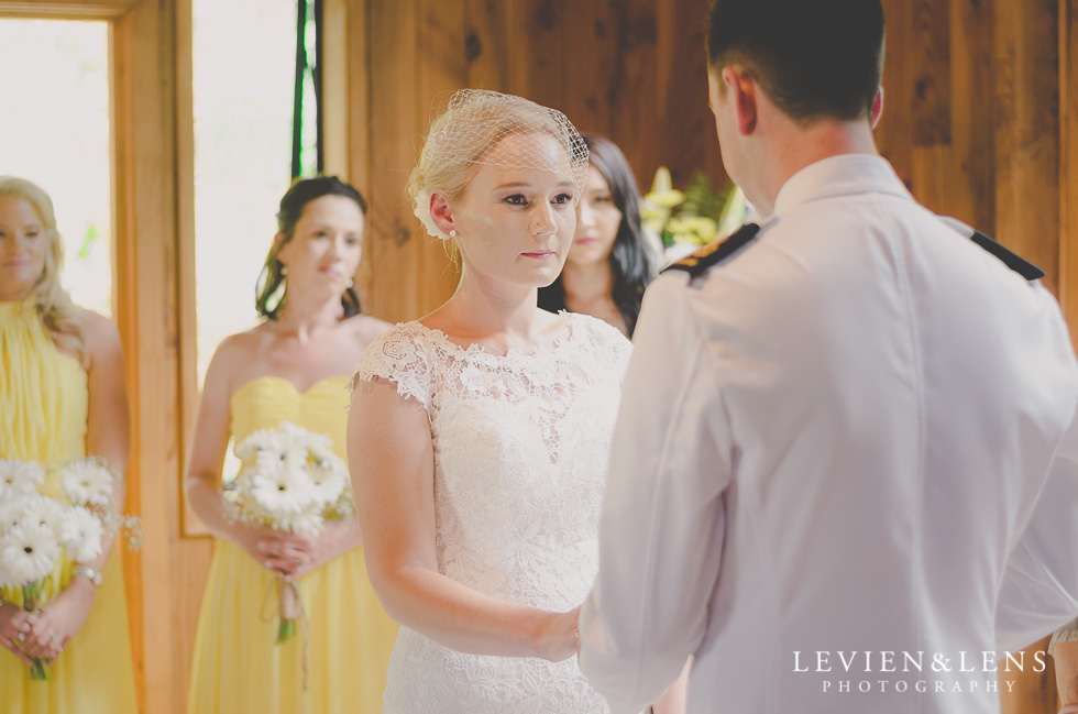 Footbridge Lodge Wedding Ceremony {Auckland-Bombay couples photographer}