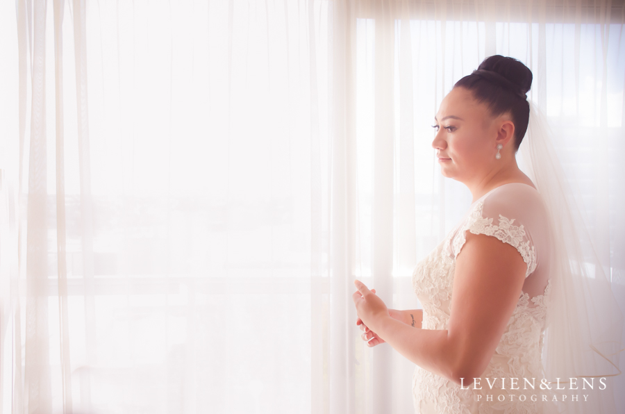 bride near the window {Auckland-Hamilton lifestyle wedding-engagement photographer}