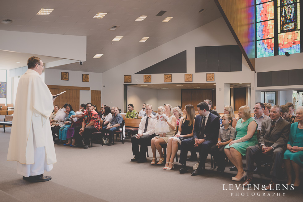 Sweet baby girl baptism ceremony {Hamilton family-event photographer} Cathedral of the blessed Virgin Mary