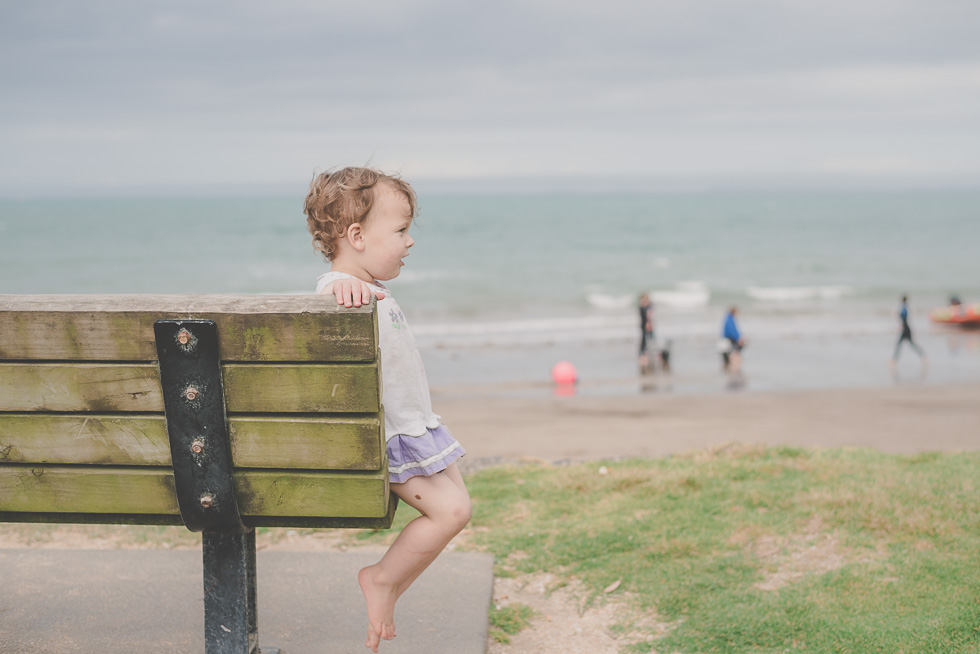 girl bench beach 365 Project 2015 {Auckland-Hamilton lifestyle photographer}