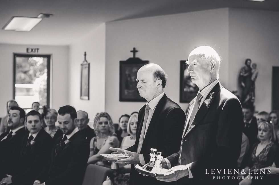 dads ceremony St Anthony's Catholic Church Waiuku {Auckland wedding-couples-engagement photographer