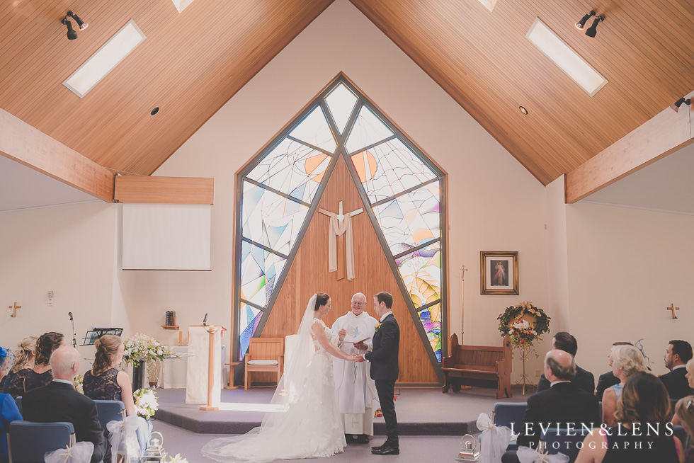 ceremony St Anthony's Catholic Church Waiuku {Auckland wedding-couples-engagement photographer