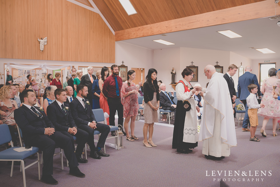 ceremony St Anthony's Catholic Church Waiuku {Auckland wedding-couples-engagement photographer