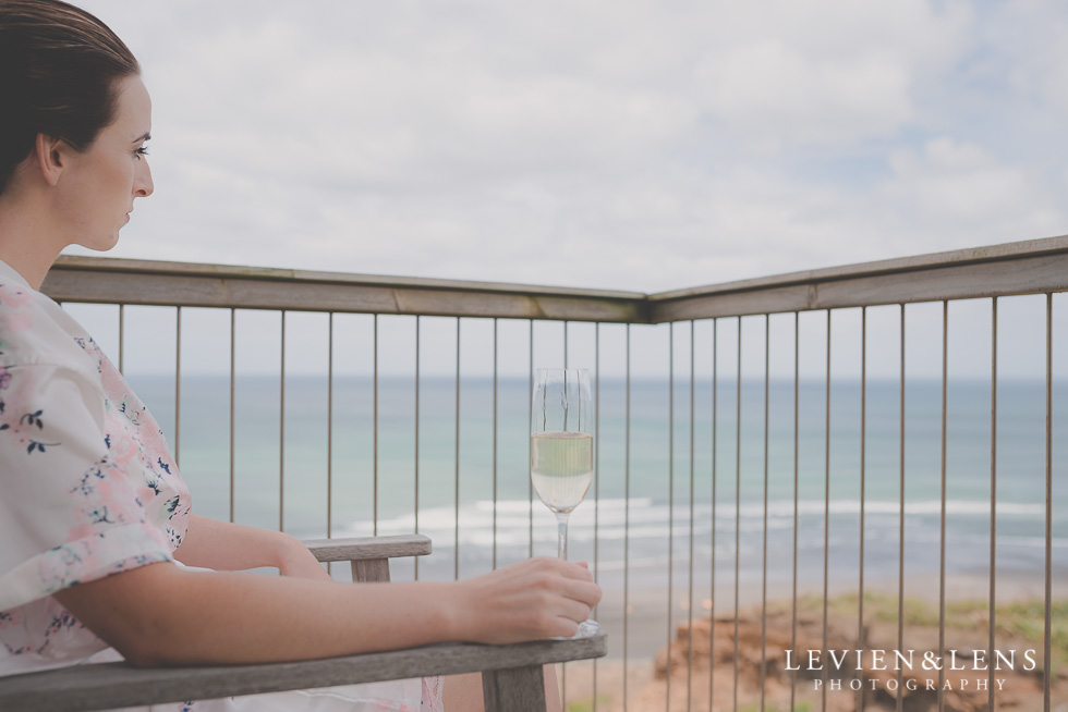 Castaways bride on the deck {Auckland-Hamilton-Tauranga lifestyle wedding-couples-engagement photographer}