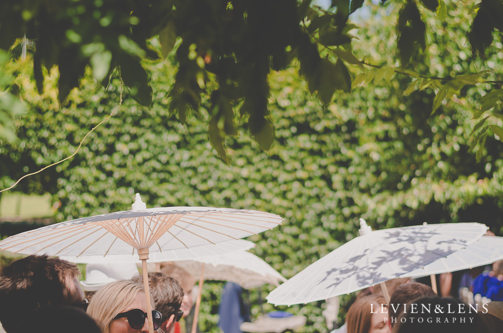 umbrellas Ataahua Garden Venue {Tauranga wedding photographer}