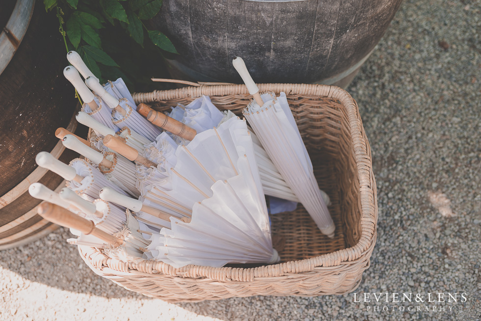 umbrellas Ataahua Garden Venue {Tauranga wedding photographer}