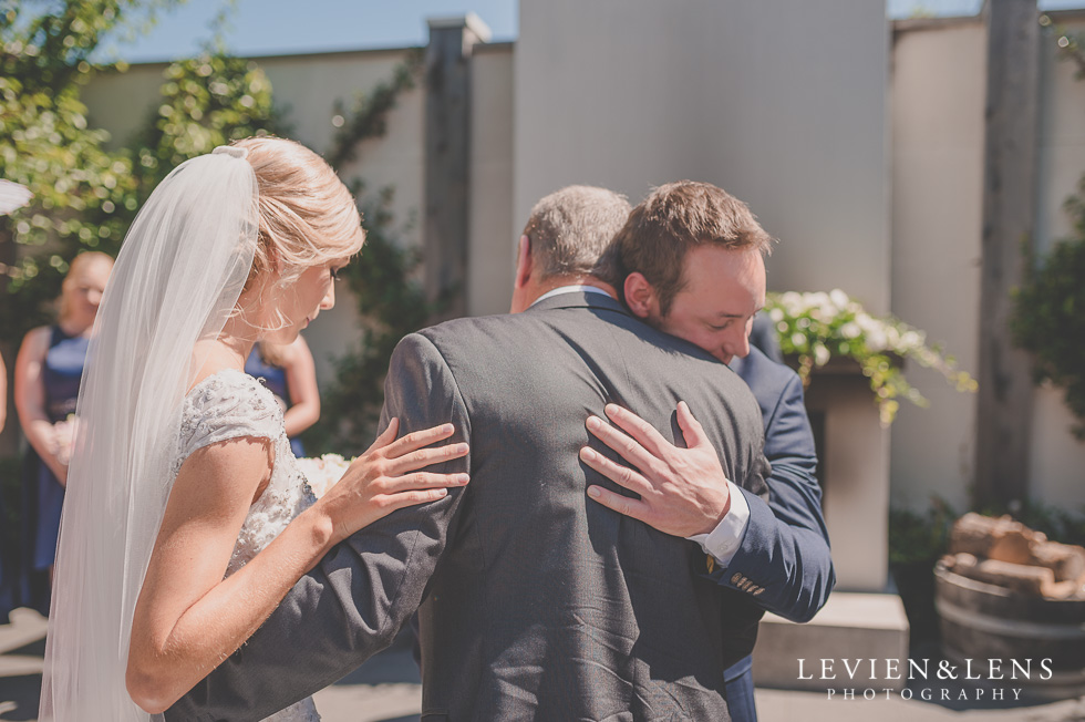 father give bride a way {Tauranga-Bay of Plenty wedding-couples-engagement photographer}