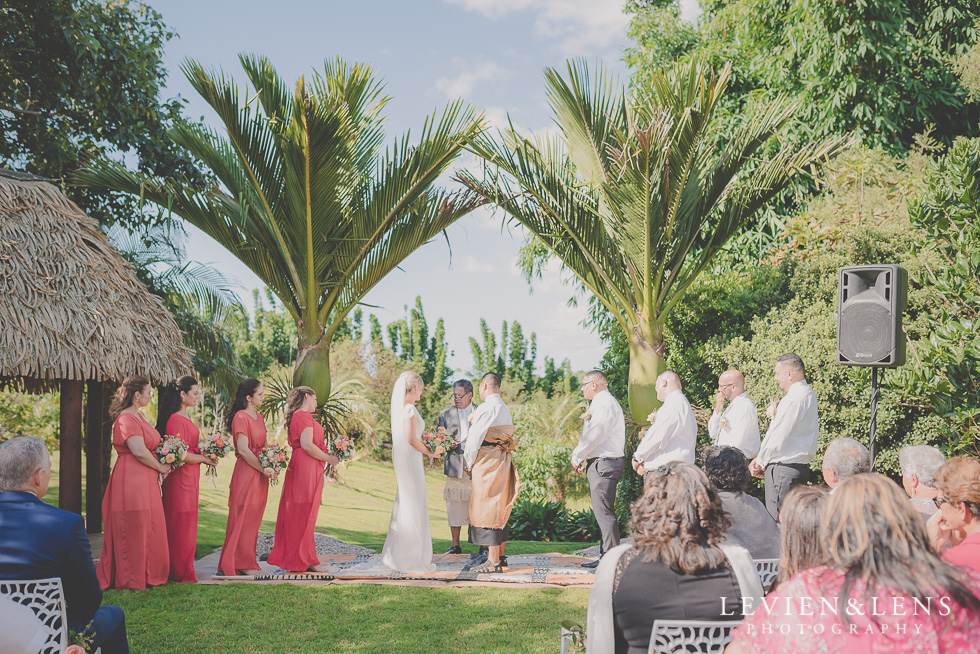 traditional tonga ceremony Landscendt Tropical Garden {Auckland lifestyle wedding photographer}