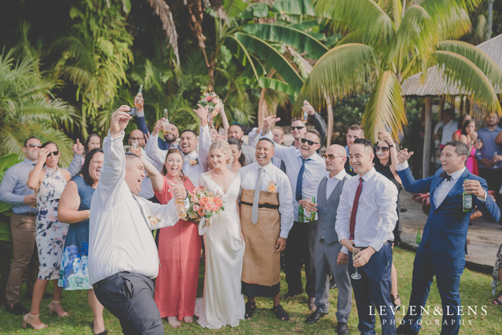 formals after ceremony Landscendt Tropical Garden {Auckland lifestyle wedding photographer}