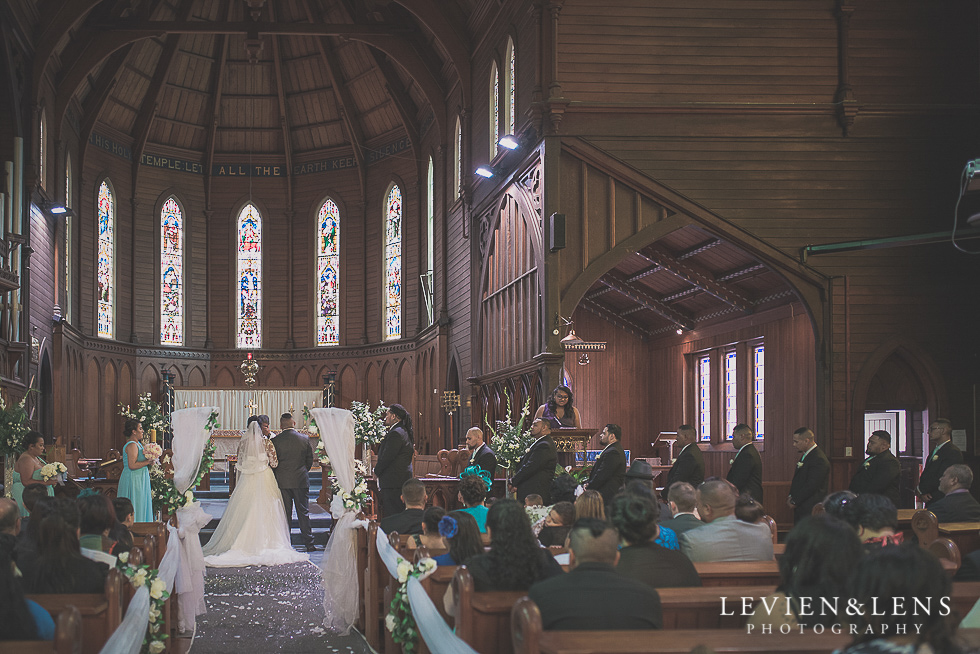 ceremony aisle Church Of The Holy Sepulchre - Bastion Point {Auckland NZ lifestyle wedding-engagement photographer}