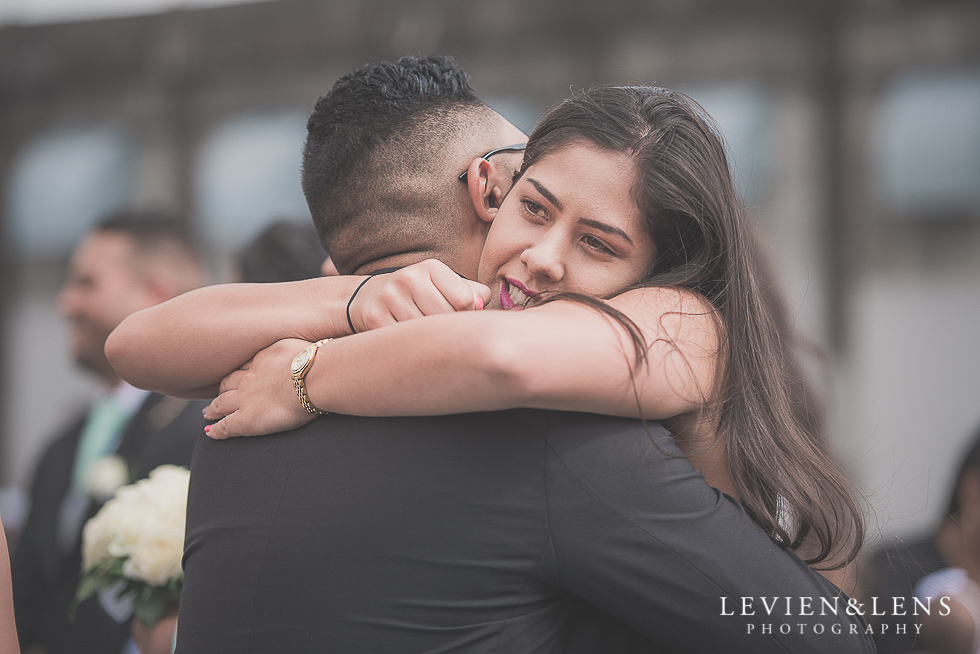 guests after ceremony Church Of The Holy Sepulchre - Bastion Point {Auckland NZ lifestyle wedding-engagement photographer}