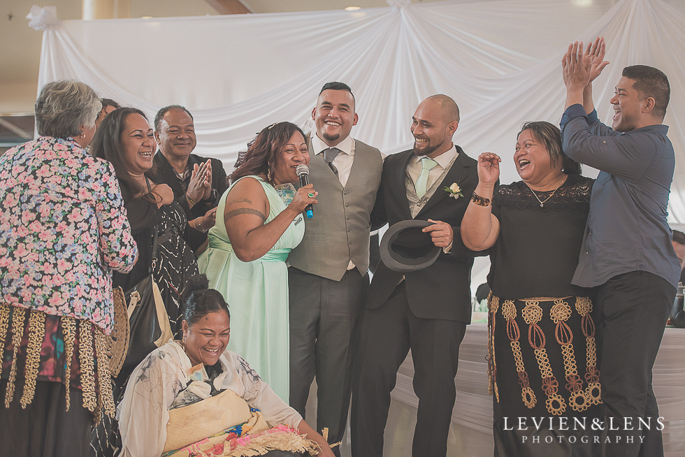 speeches reception {Auckland NZ lifestyle wedding-engagement photographer} Malaeola community centre