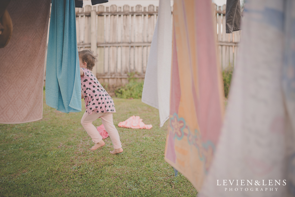 girl near washing line My 365 Project. April 2016 {New Zealand lifestyle wedding photographer}