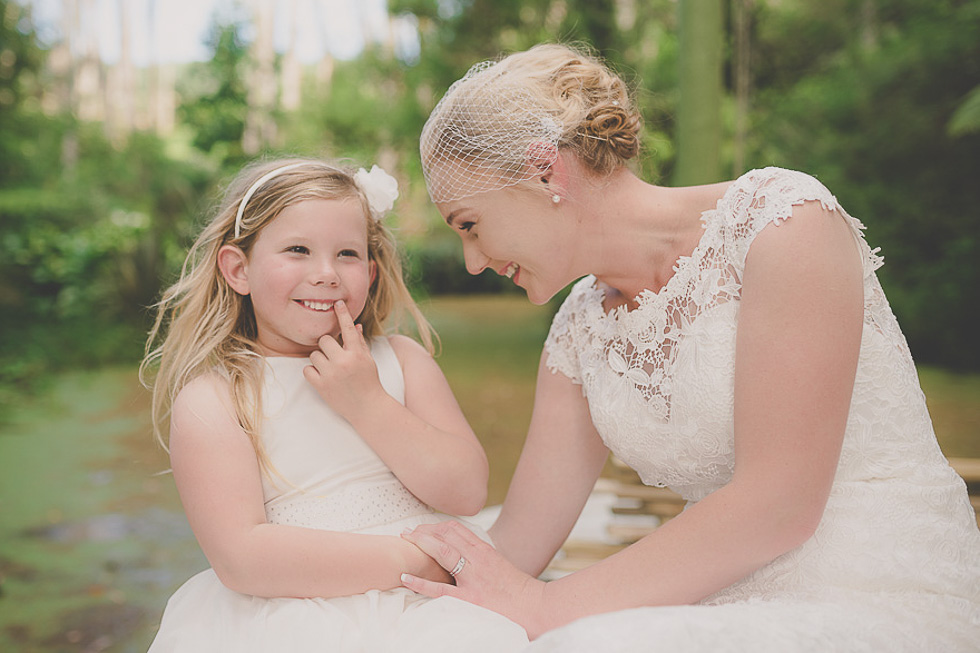 flower girl and bride Mothers on wedding - Mother's Day feature {New Zealand lifestyle couples-engagement photographer}