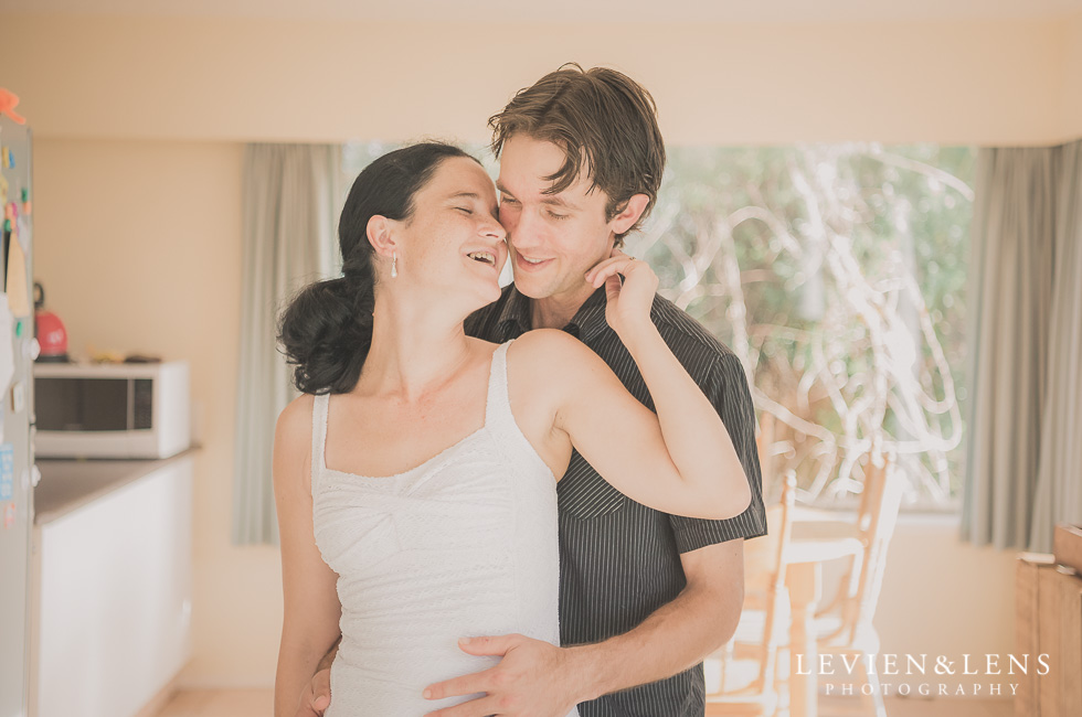 dirty dancing in-home lifestyle couples session {Auckland wedding-engagement photographer}