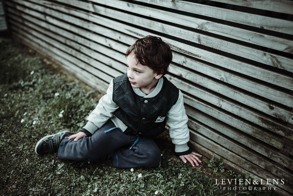 boy sitting on the grass - My 365 Project - July 2016 {Hamilton lifestyle wedding photographer}