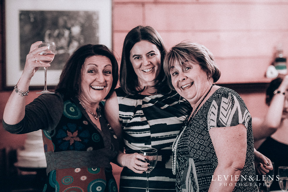 guests at reception Highwic historic house-museum winter wedding {Auckland NZ lifestyle weddings photographer}
