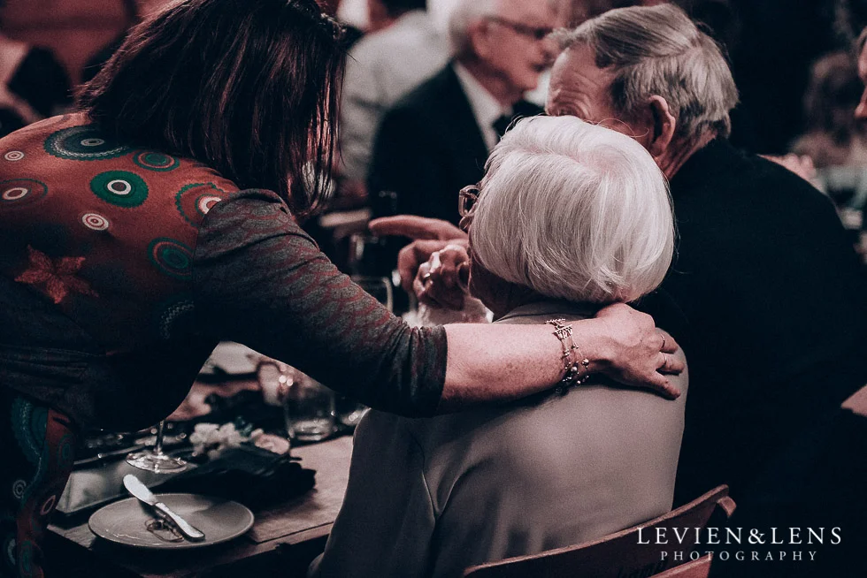 guests affection at reception - Highwic historic house-museum winter wedding {Auckland NZ lifestyle weddings photographer}