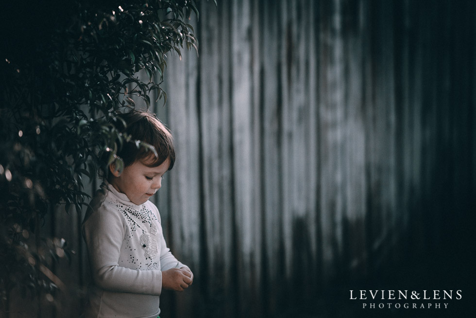 girl standing near fence August {Hamilton-Taupo lifestyle wedding photographer}