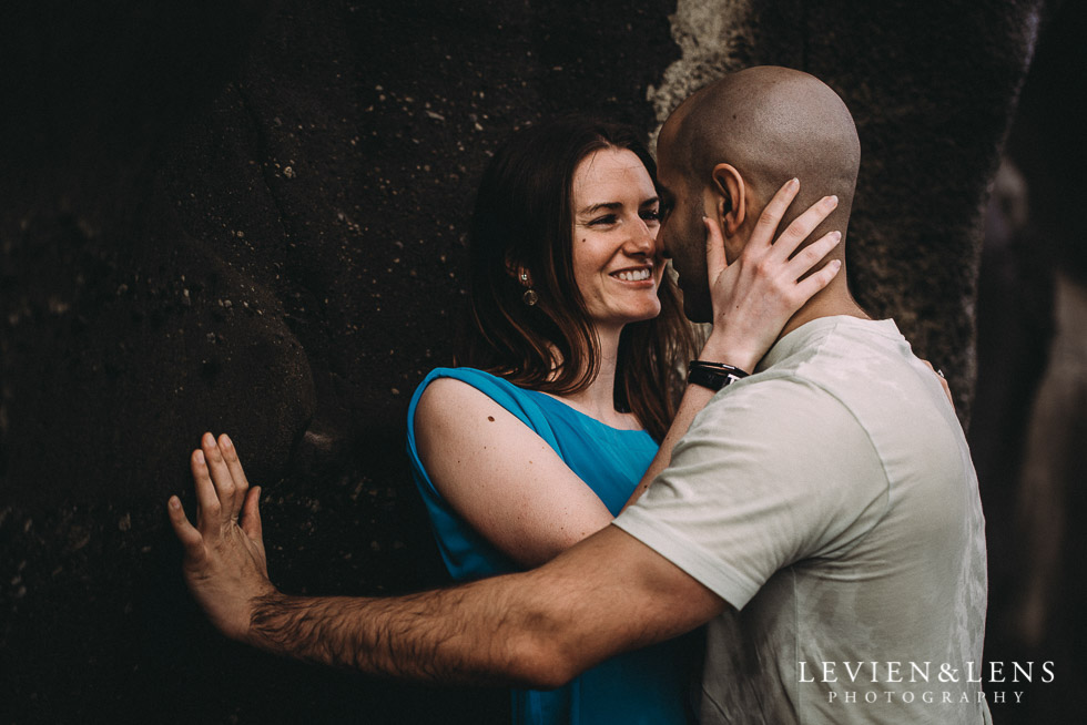 sweet moments - Muriwai Beach couples-engagement photo shoot {Auckland wedding photographer}