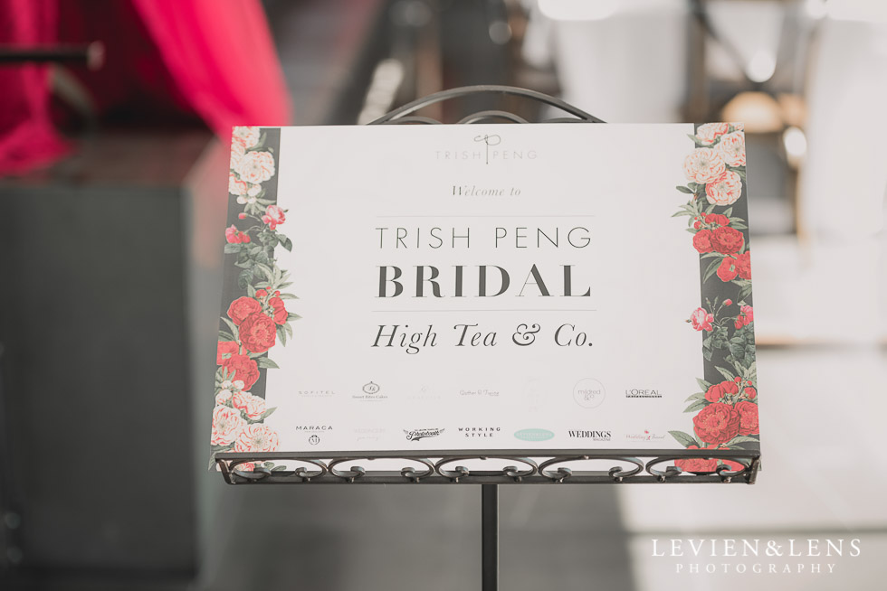 sign - Bridal Show - High Tea by Trish Peng {Auckland wedding photographer} Sofitel Viaduct