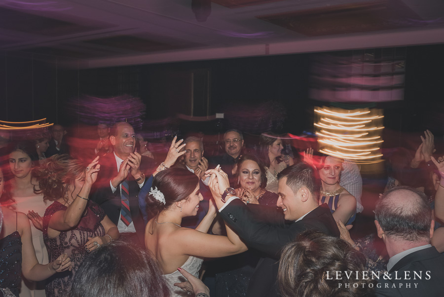 guests dancing - reception Langham Hotel Wedding {Auckland-NZ wedding photographer}