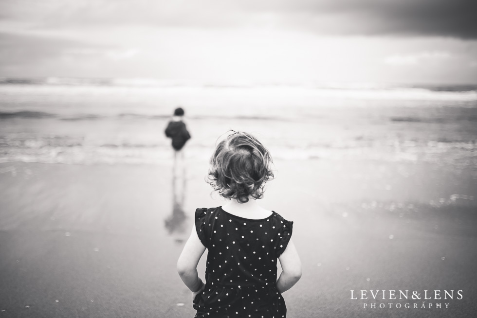 sister and brother on beach - One little day in Tauranga - personal everyday moments {Hamilton NZ wedding photographer} 365 Project