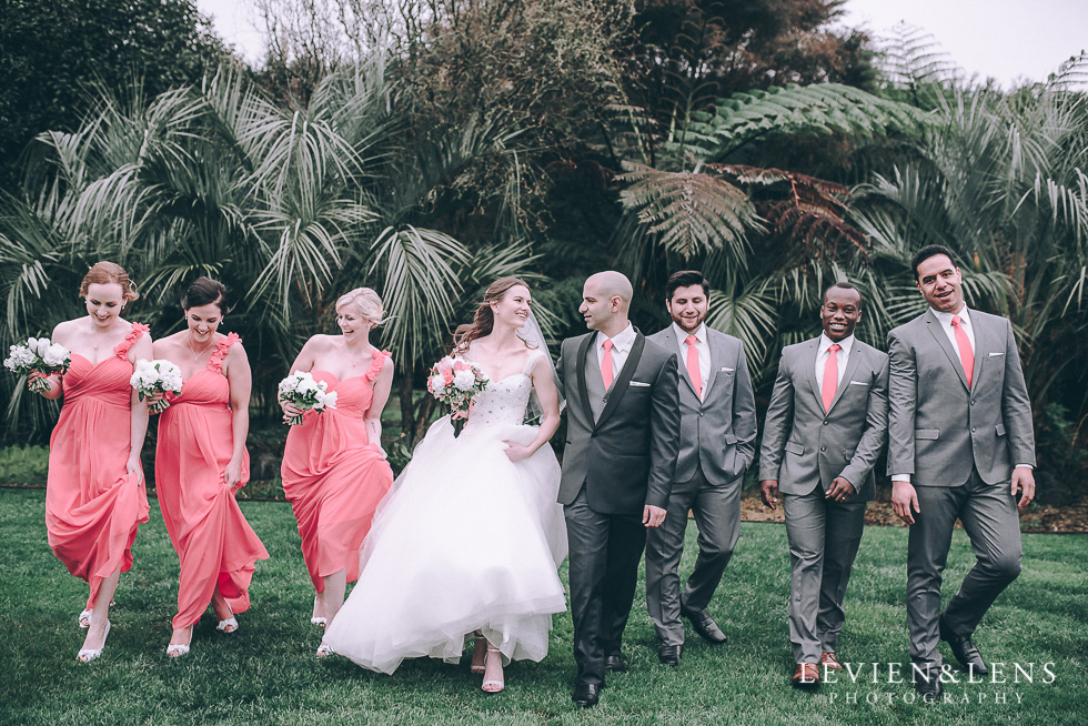 bridal party shoot - Markovina Vineyard Estate - Kumeu {Auckland wedding photographer}
