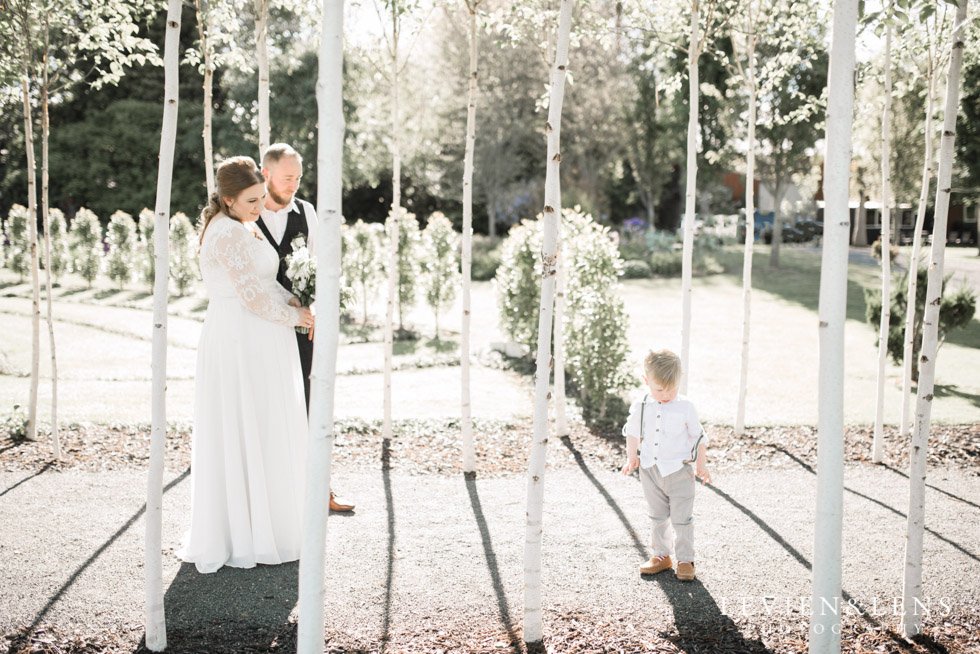 wedding couple - Tree Church Ohaupo {New Zealand wedding photographer}