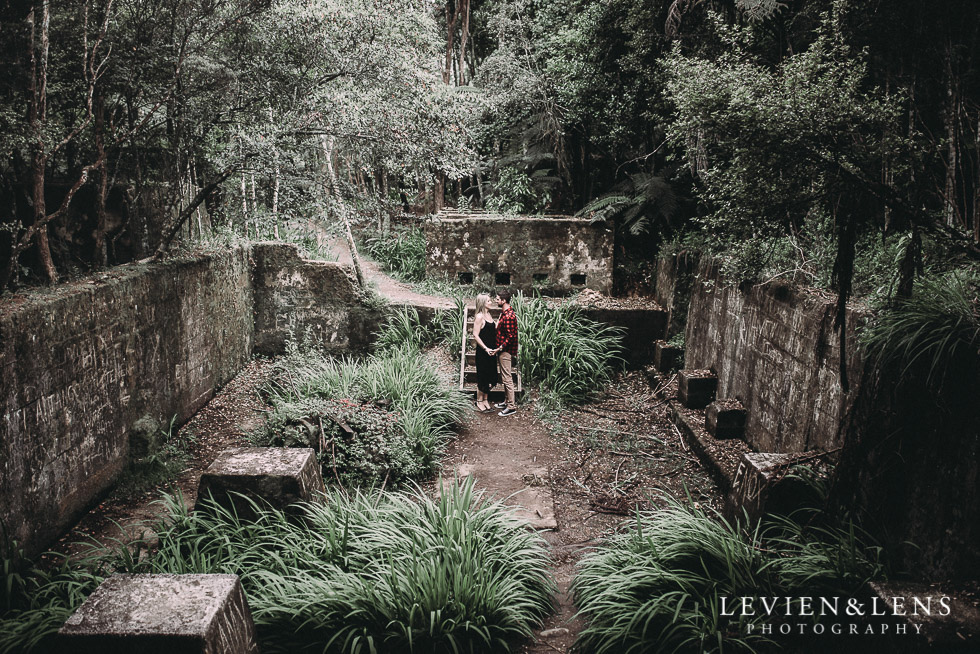 Jungle Book set up - Karangahake George engagement | couples photo shoot {Auckland-Waikato wedding photographer}