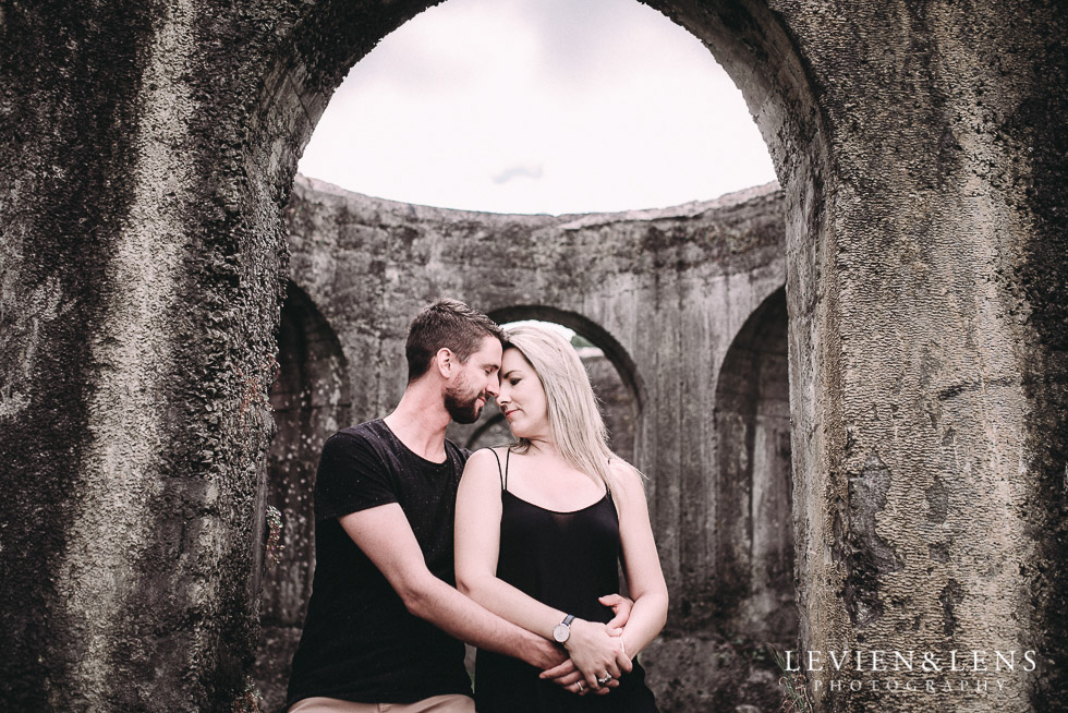 intimate moment - Karangahake George engagement | couples photo shoot {Auckland-Waikato wedding photographer}