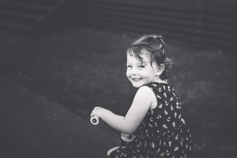 girl on bike - My personal moments in 365 Project - November 2016 {NZ family photographer}