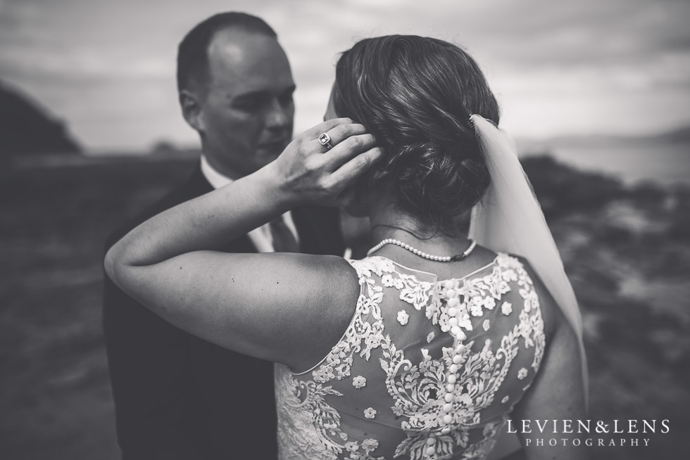 bride and groom - The Duke of Marlborough Hotel - Russel wedding {Northland-New Zealand weddings photographer}