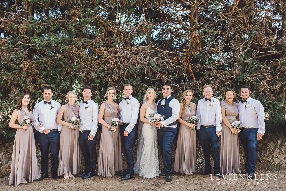 bridal party - Liddington Gardens - Kerkeri Northland {NZ destination wedding photographer}