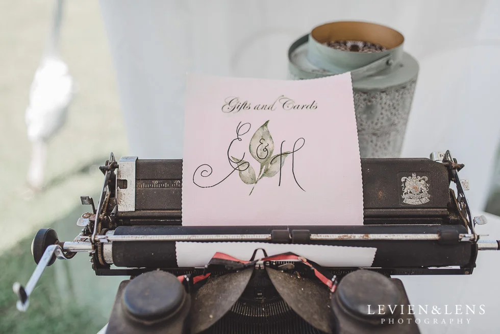 reception details -Liddington Gardens - Kerkeri Northland {NZ destination wedding photographer}