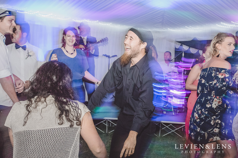 guests dancing - Liddington Gardens - Kerkeri Northland {NZ destination wedding photographer}