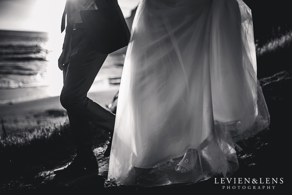 Pre-wedding engagement photo shoot - Muriwai Beach {Auckland wedding photographer}