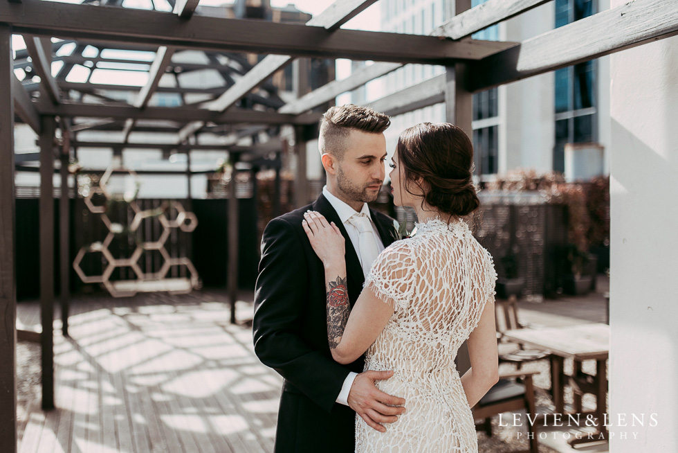 Auckland City Styled Shoot {New Zealand wedding photographer} Chancery Chambers rooftop terrace