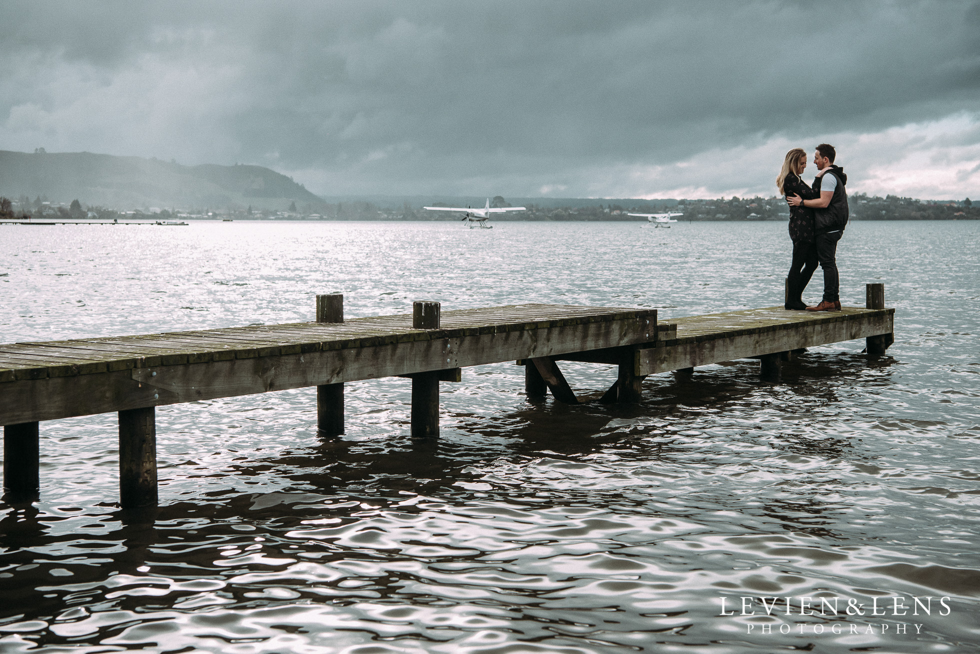 Redwood Forest - Lake Rotorua engagement session {Waikato - Bay of Plenty wedding photographers}